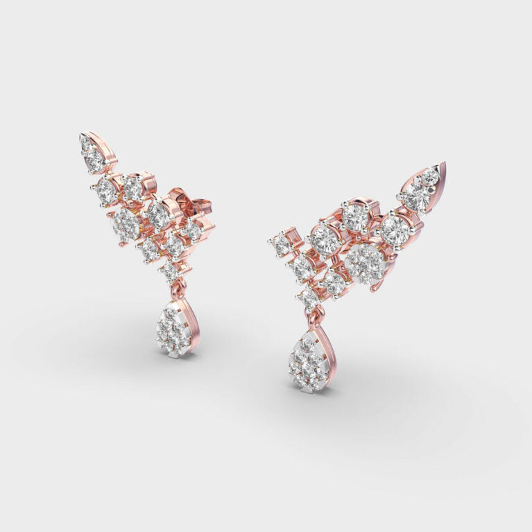 Dainty Beauty Diamond Earrings