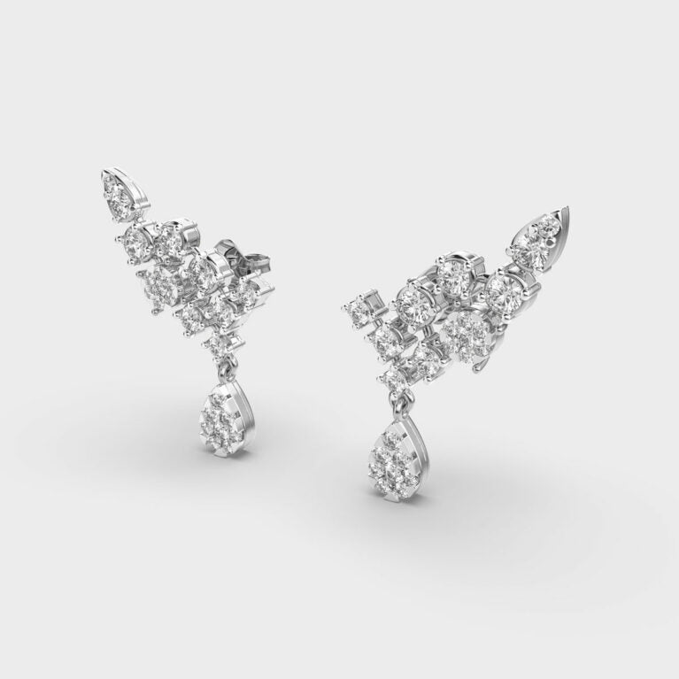 Dainty Beauty Diamond Earrings