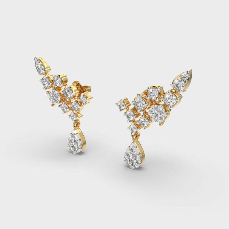 Dainty Beauty Diamond Earrings