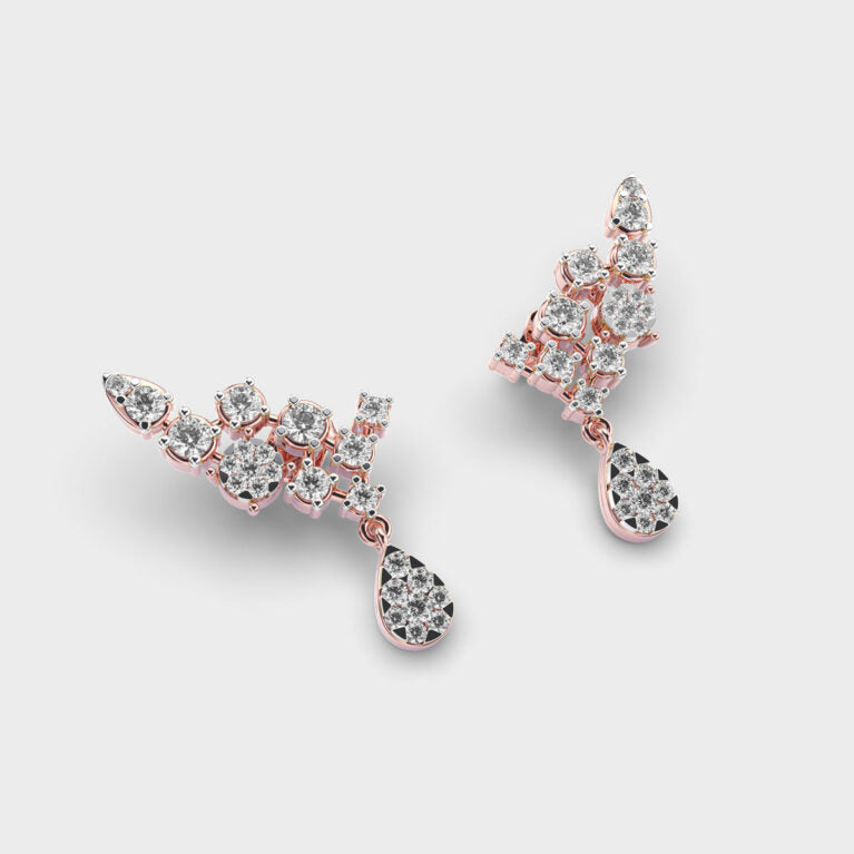 Dainty Beauty Diamond Earrings