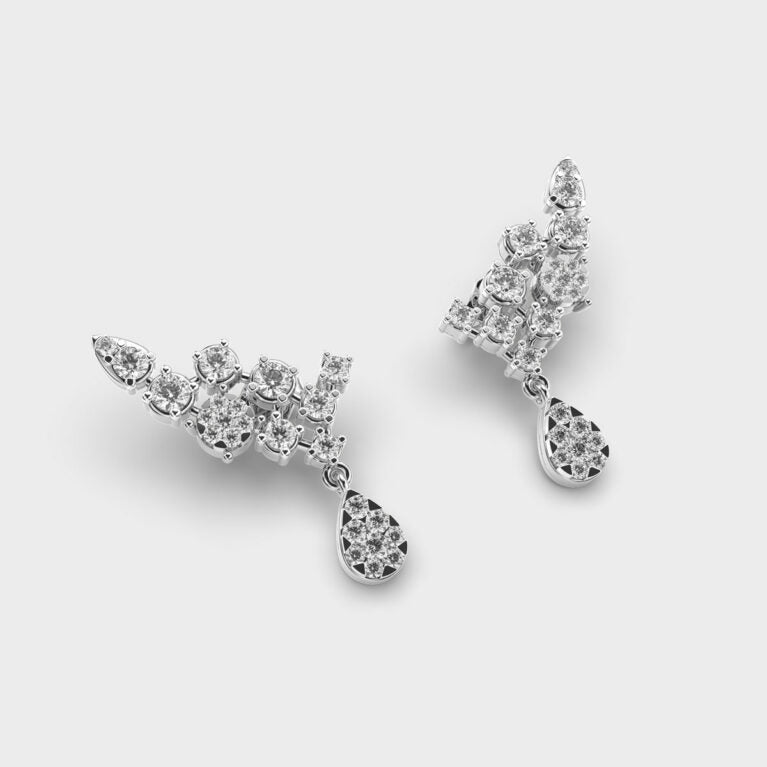 Dainty Beauty Diamond Earrings