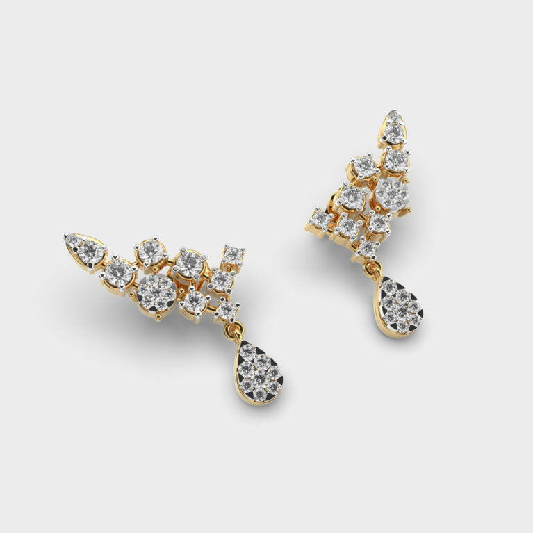 Dainty Beauty Diamond Earrings