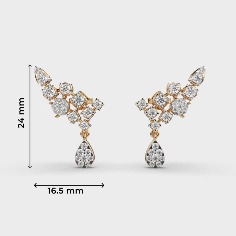 Dainty Beauty Diamond Earrings
