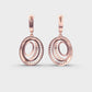 Circle Charmer Diamond Earrings