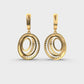 Circle Charmer Diamond Earrings