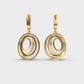 Circle Charmer Diamond Earrings