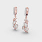 Elegant Posy Diamond Earrings