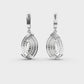 Infinite Twirl Diamond Earrings