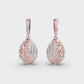 Delicate Dewdrops Diamond Earrings