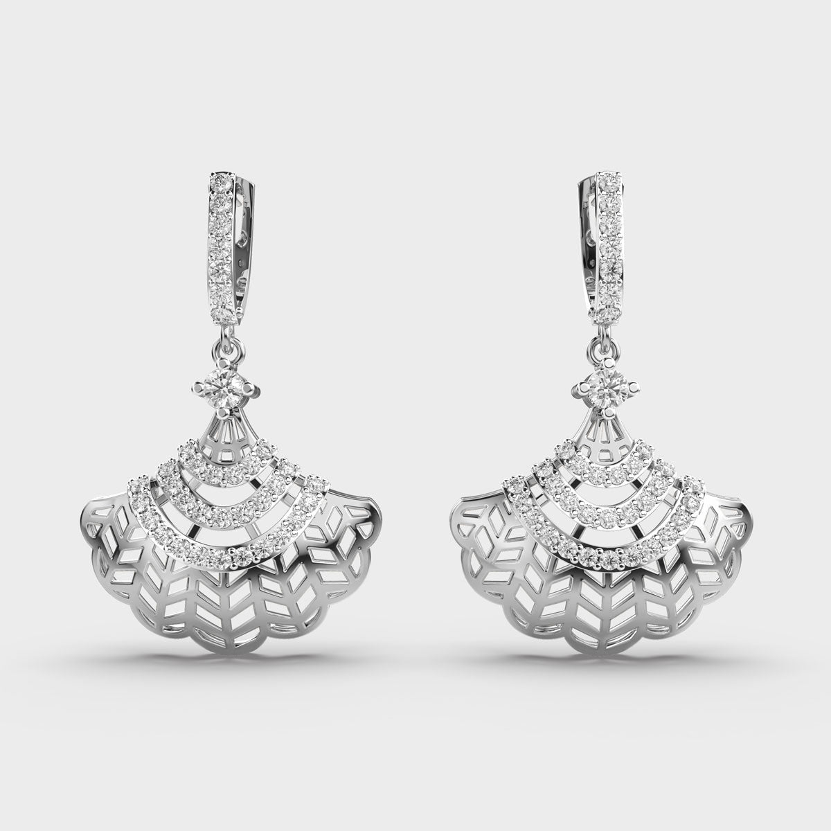 Timeless Charm Diamond Earrings