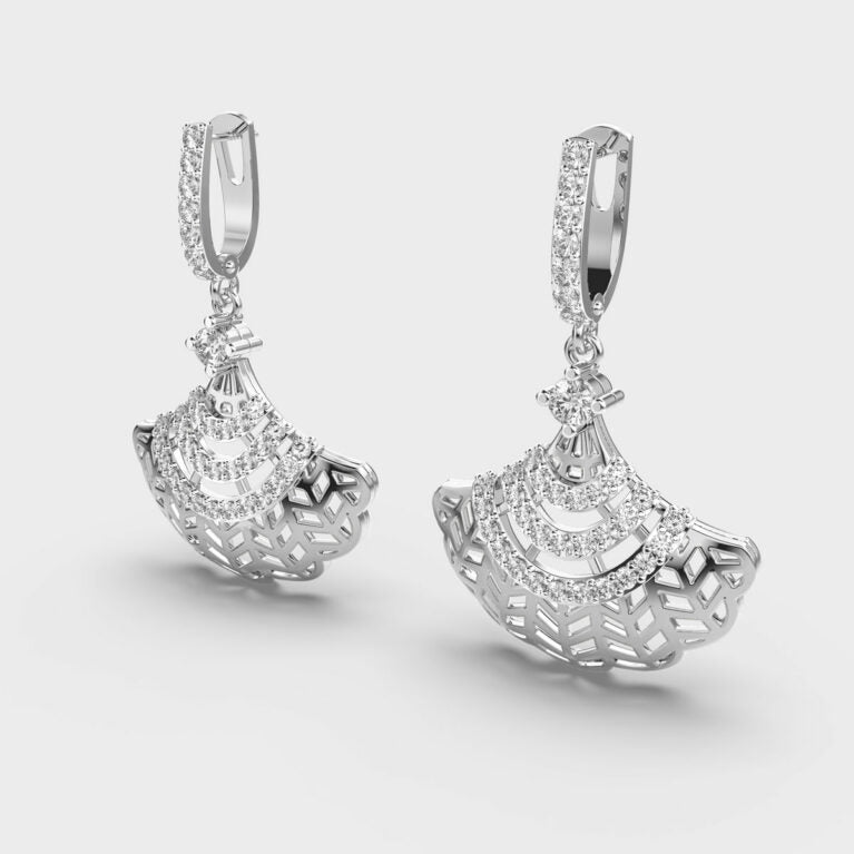 Timeless Charm Diamond Earrings