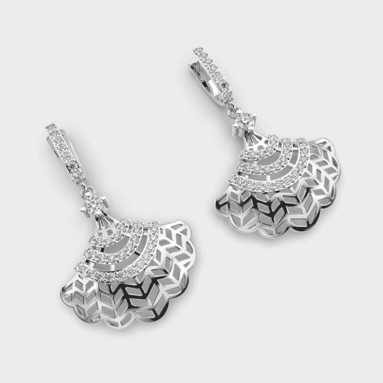 Timeless Charm Diamond Earrings