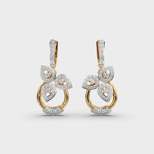 Botanic Brilliance Diamond Earrings