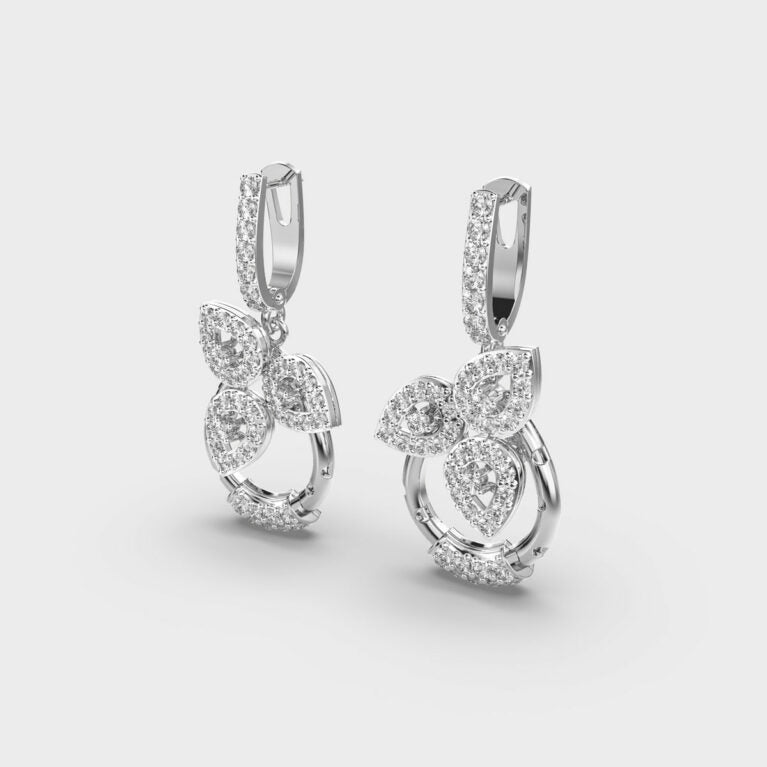 Botanic Brilliance Diamond Earrings