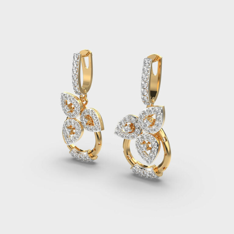 Botanic Brilliance Diamond Earrings
