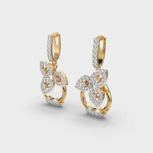 Botanic Brilliance Diamond Earrings