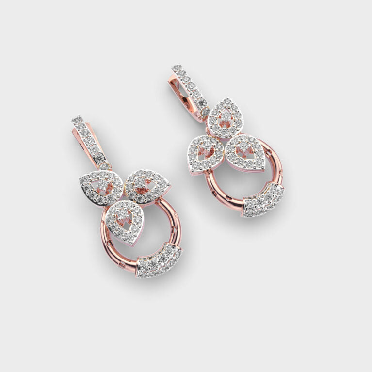 Botanic Brilliance Diamond Earrings