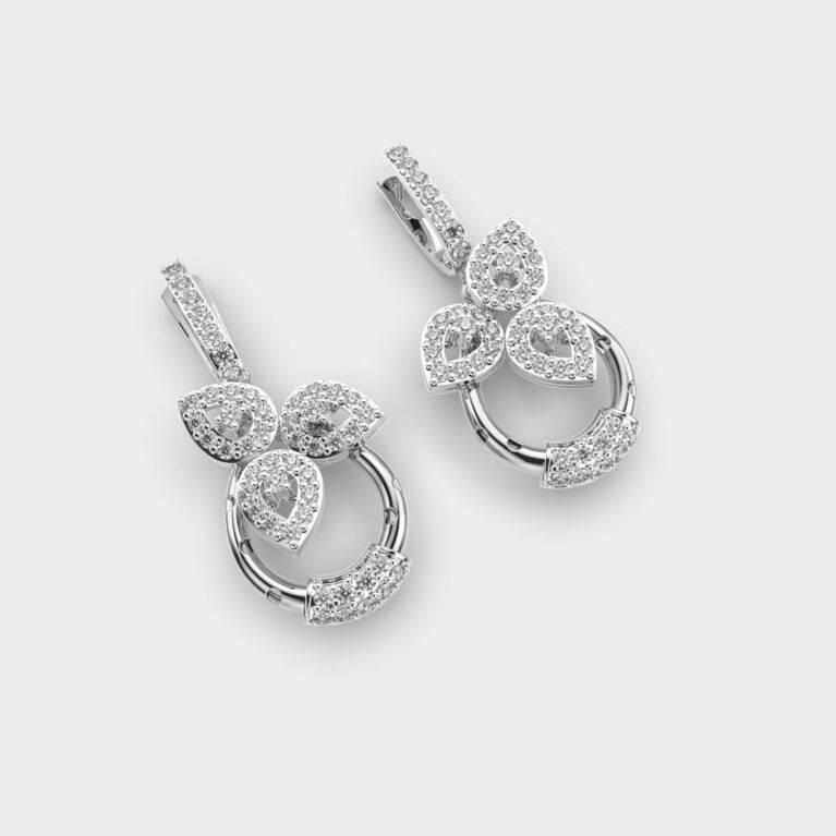 Botanic Brilliance Diamond Earrings