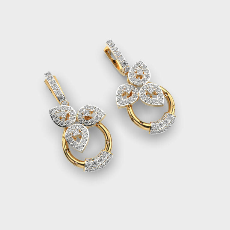 Botanic Brilliance Diamond Earrings