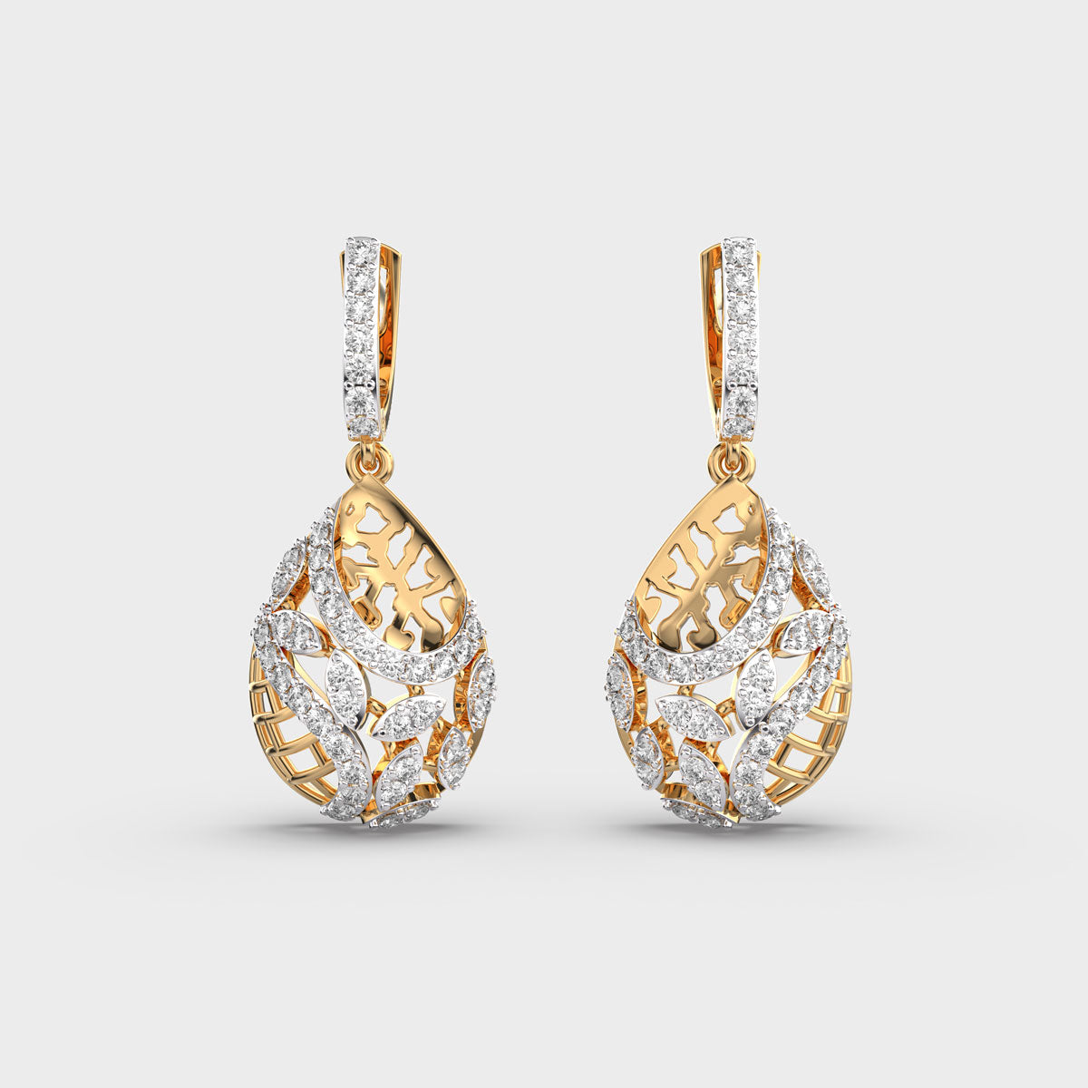 Beyond Dewdrop Diamond Earrings