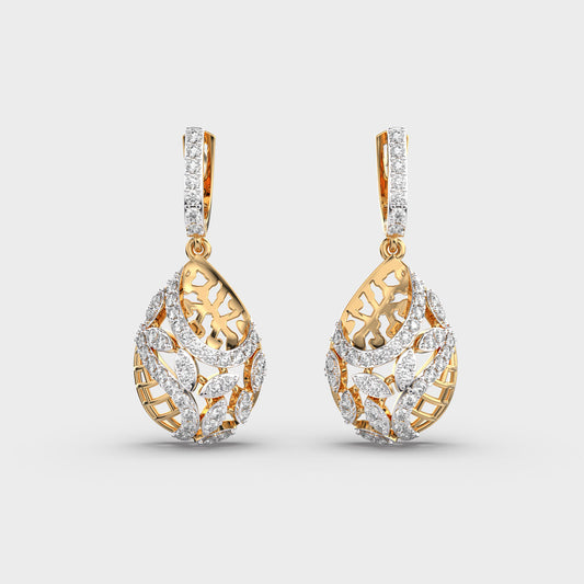 Beyond Dewdrop Diamond Earrings