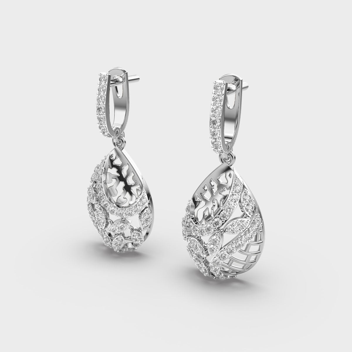 Beyond Dewdrop Diamond Earrings