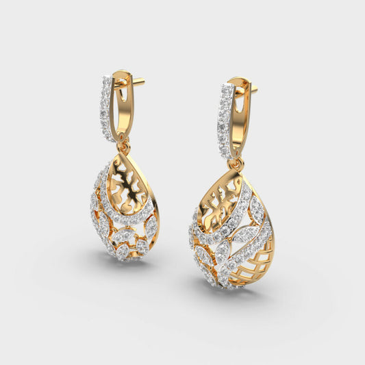 Beyond Dewdrop Diamond Earrings