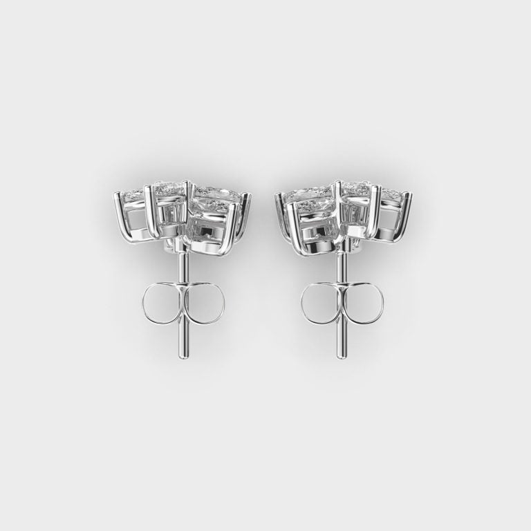 Petite Bloom Diamond Studs