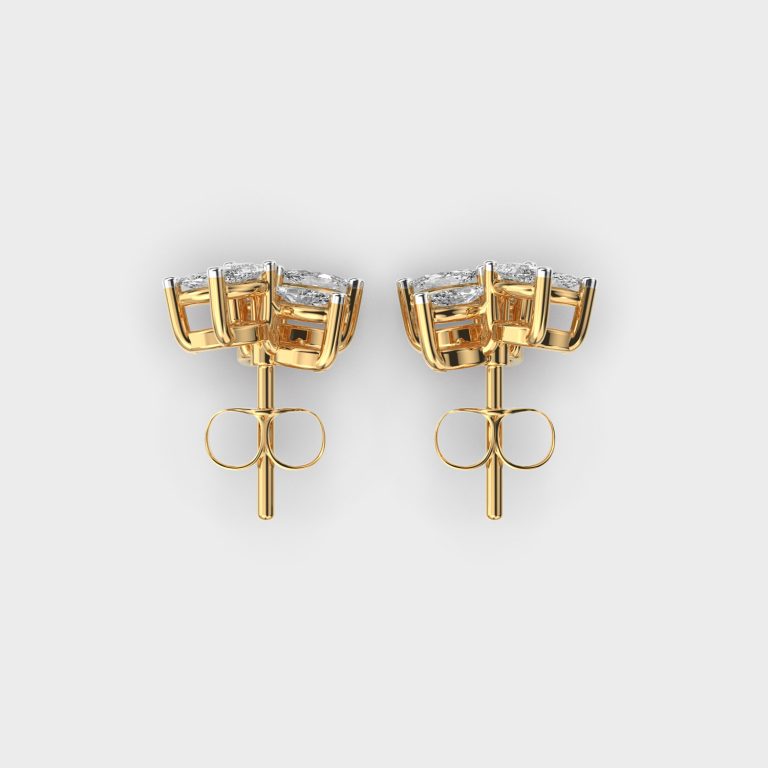 Petite Bloom Diamond Studs