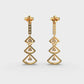 Lingering Drops Diamond Earrings