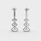 Lingering Drops Diamond Earrings