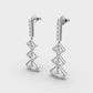 Lingering Drops Diamond Earrings