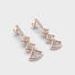 Lingering Drops Diamond Earrings