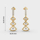 Lingering Drops Diamond Earrings