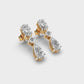 Pear Perfect Diamond Danglers