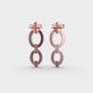 Surreal Rhythm Diamond Earrings