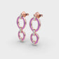 Surreal Rhythm Diamond Earrings