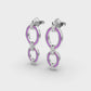 Surreal Rhythm Diamond Earrings