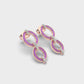Surreal Rhythm Diamond Earrings