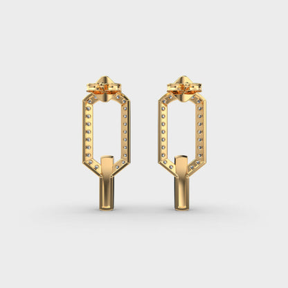 Classy Miss Sassy Diamond Earrings