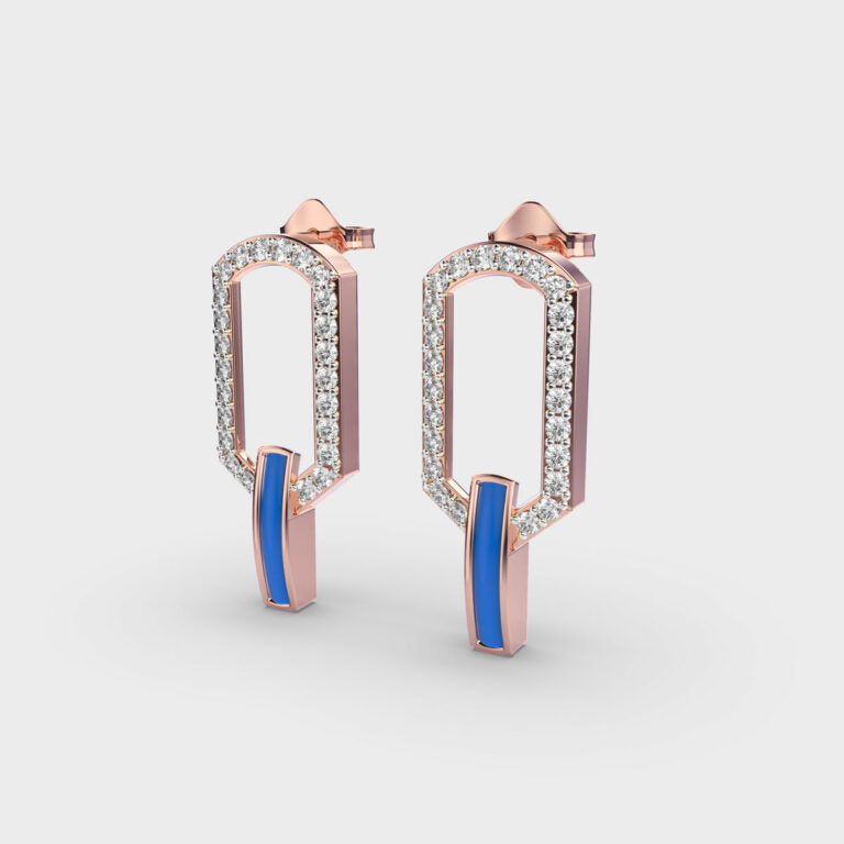 Classy Miss Sassy Diamond Earrings