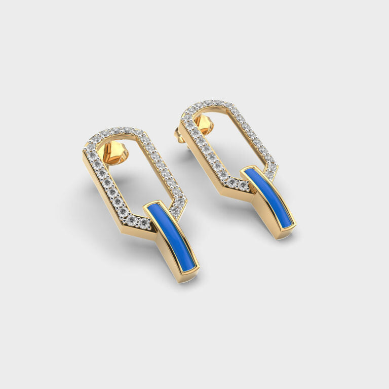 Classy Miss Sassy Diamond Earrings