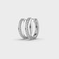 Urban Glow Diamond Hoops