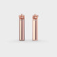 Striking Bullet Diamond Earrings