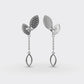 Spring Leaves Diamond Earrings