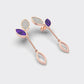Spring Leaves Diamond Earrings