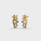 Travelling Stars Diamond Earrings