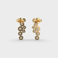 Galactic Symphony Diamond Earrings