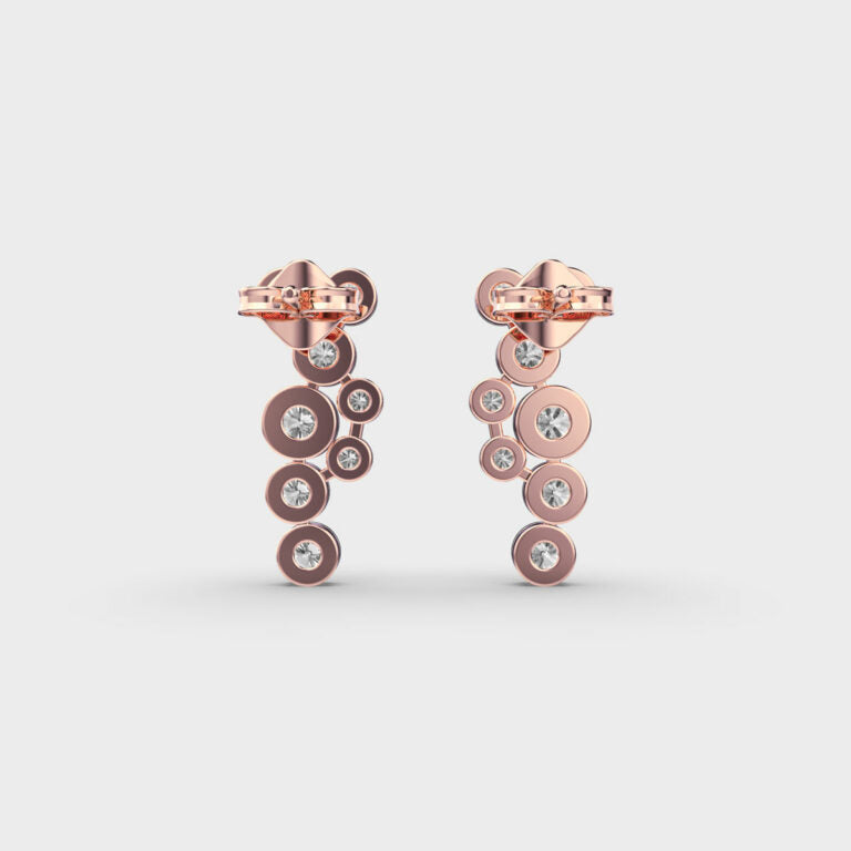 Galactic Symphony Diamond Earrings