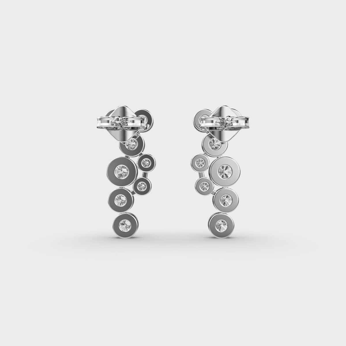 Galactic Symphony Diamond Earrings